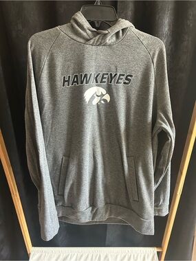 Hawkeyes Gray Women's Hoodie Sweatshirt